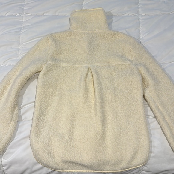 Madewell Polartec Cream Half-Zip - Picture 7 of 11